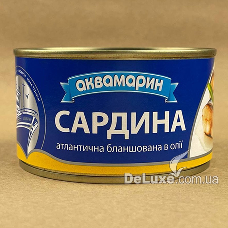 Сардина в масле консервированная – купить по выгодной цене | Магазин Делюкс