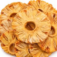 Сушёный ананас без сахара, натуральный перекус