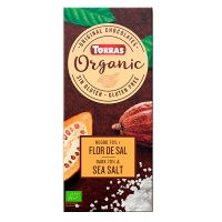 Шоколад Torras Organic черный с солью 125 г