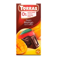 Шоколад Torras черный с манго 75 г