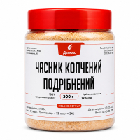 Сухой копченый чеснок в баночке 200 грамм