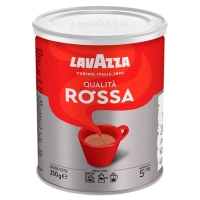 Молотый кофе Lavazza Rossa в банке