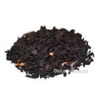 Ароматизированный Черный чай с кусочками малины