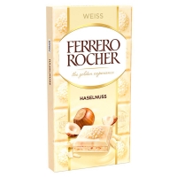 Шоколад Ferrero Rocher белый с фундуком