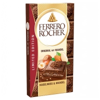 Шоколад Ferrero Rocher c фундуком и миндалем