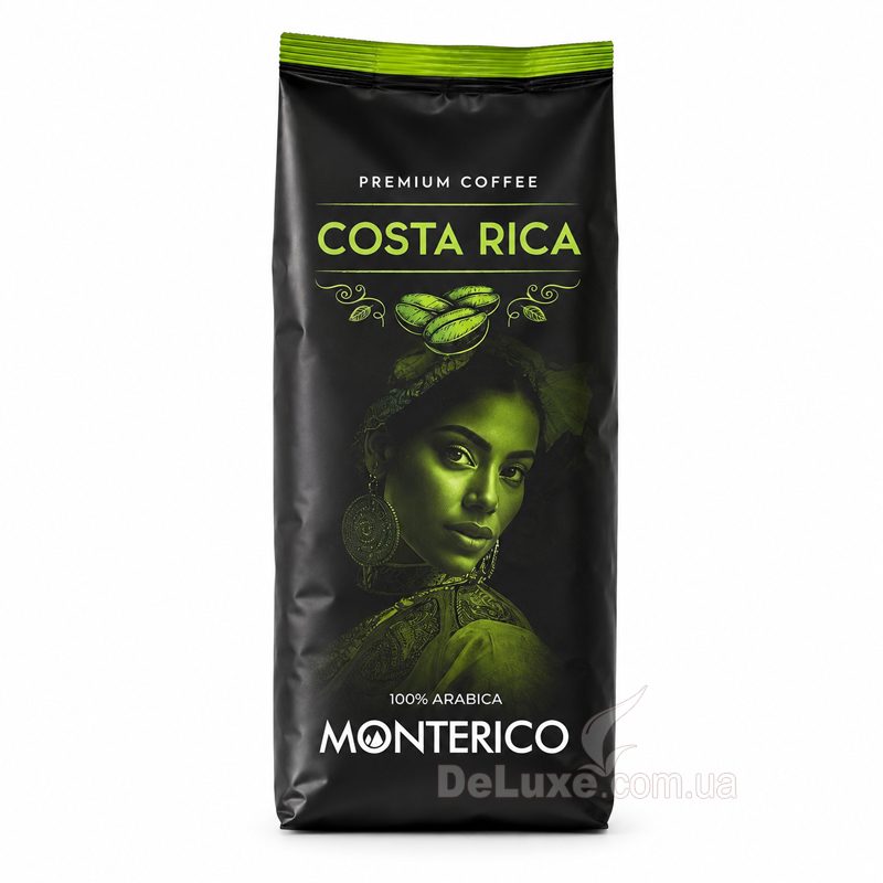 Кава в зернах Monterico Costa Rica 100% арабіка, пачка 1 кг