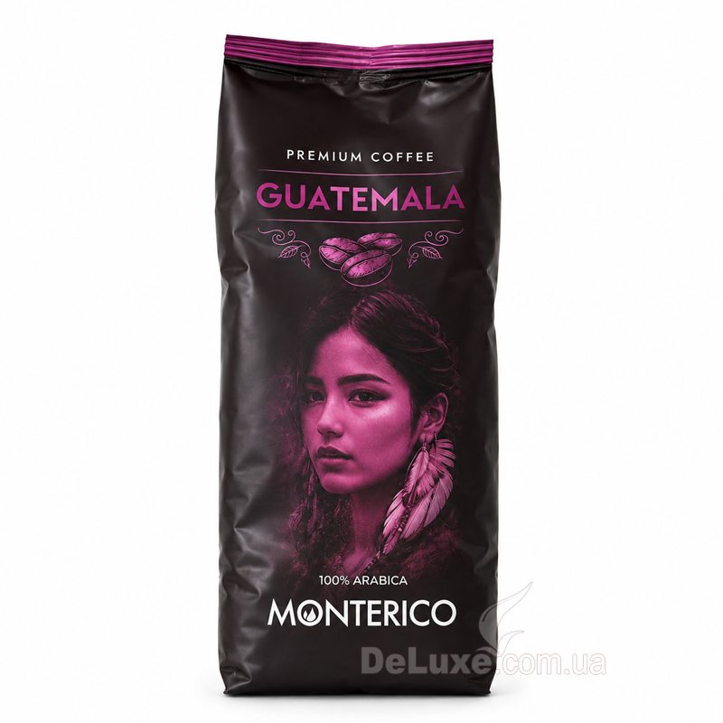 Кофе в зёрнах Monterico Guatemala 100% арабика, пачка 1 кг