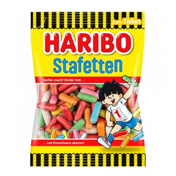 Жевательные конфеты haribo stafetten 175 г