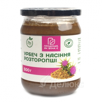 Паста з сирого насіння розторопші