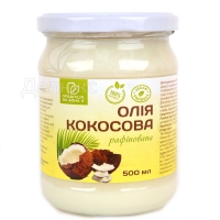Рафинированное кокосовое масло 500 мл