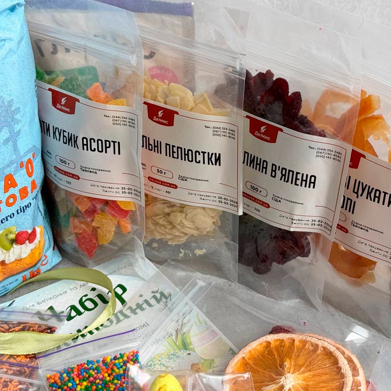 Праздничный декор для кулича и панетоне