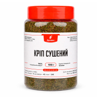 Упаковка сушенного укропа 100 грамм