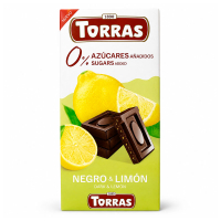 Шоколад Torras чорний із лимоном