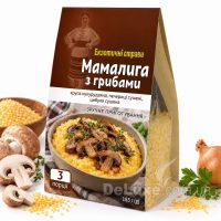 Мамалыга с грибами, 0,185 грамм