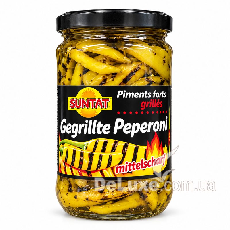 Перец пеперони на гриле SUNTAT Gegrillte Peperoni mittelscharf, 320 г