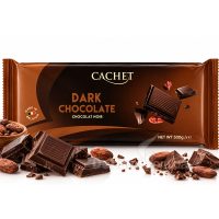 Бельгийский темный шоколад Cachet