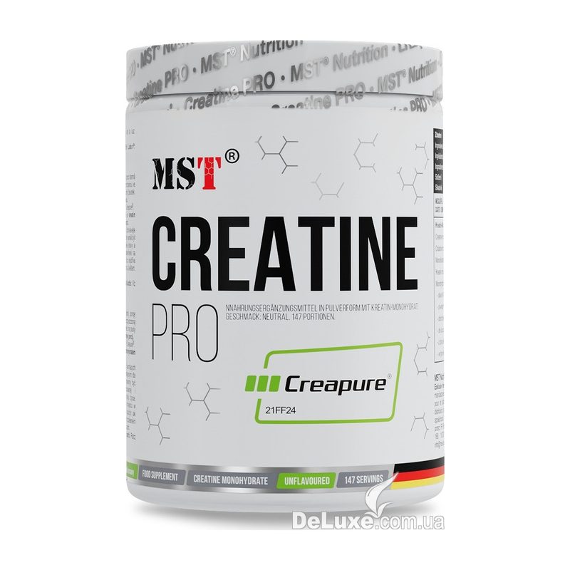 Креатин MST Creatine PRO з Creapure, банка 500 г на 147 порцій