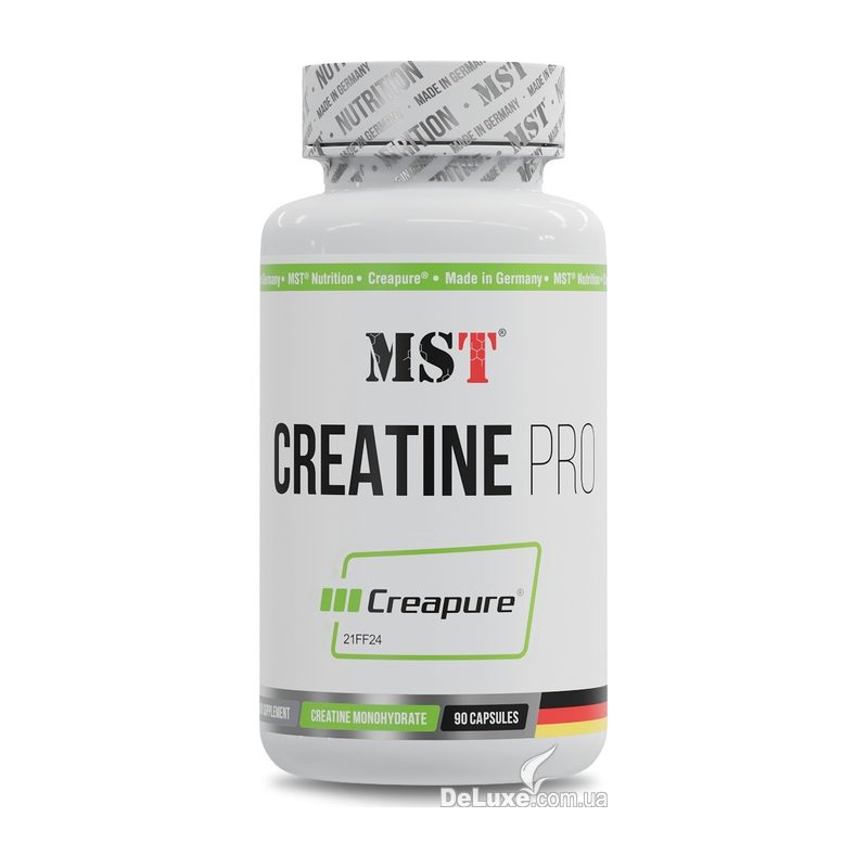 Креатин Creapure MST у капсулах, банка 90 штук