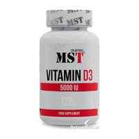 Витамин D3 MST 5000 МЕ, банка 120 капсул