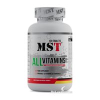 Мультивитамины MST All Vitamins, банка 120 таблеток