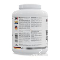 Этикетка протеина MST BEST Whey без вкуса: 23 г белка в порции 30 г