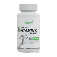 Витамин C 1000 с шиповником Healthy, банка 100 таблеток