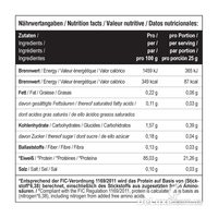 Этикетка изолята MST CLEAR ISO WHEY со вкусом персикового холодного чая