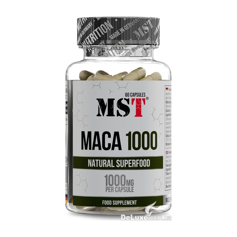 Мака MST MACA 1000, банка 60 капсул