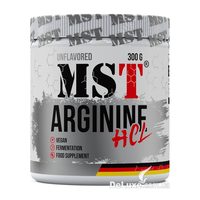Аргинин MST Arginine HCL Vegan, ферментация, порошок 300 г