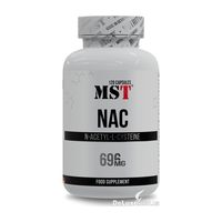NAC MST N-ацетил-L-цистеин 696 мг, 60 и 120 капсул