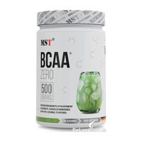 BCAA MST BCAA Zero со вкусом зелёного яблока, банка 500 г