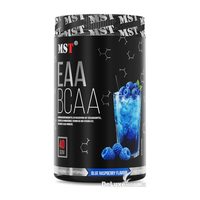 Аминокислоты MST BCAA&EAA со вкусом голубой малины, банка 520 г