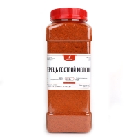 Острый порошок перца чили в банке 0,5 кг  (мини)