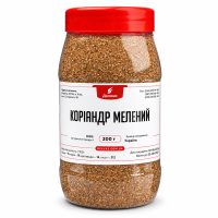 Мелений коріандр 200 г в упаковці