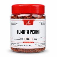 Томаты резаные сушёные, банка 100 г