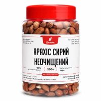 Арахис сырой, упаковка 200 г для домашней жарки