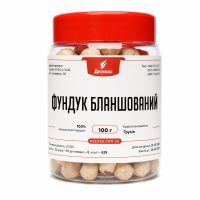 Фундук бланшированный в банке 100 г