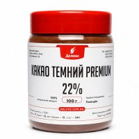 акао темный Premium 22% алкализированный, упаковка 100 г