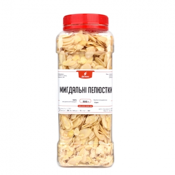 Хлопья миндаля в удобной упаковке для кондитеров