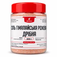 Соль гималайская розовая мелкая, упаковка 200 г