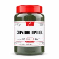 Зеленая водоросль спирулина для детокса 200 г