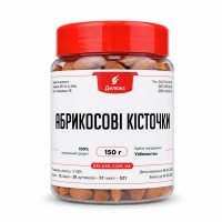 Абрикосовые косточки очищенные, банка 150 г