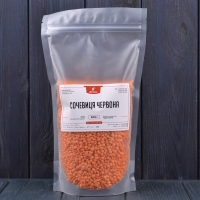Красная чечевица в практичной упаковке 500 грамм