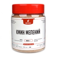 Тмин молотый в пластиковой банке 100 грамм