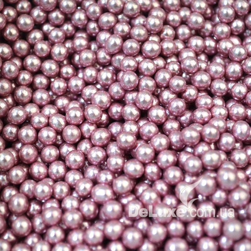 Сахарные шарики — Розовый металлик, 5 мм - купить по выгодной цене ...