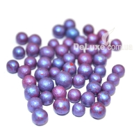 Сахарные бусинки фиолетового цвета