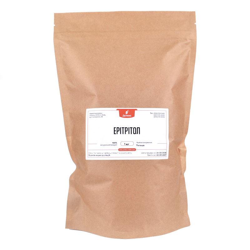 Эритритол — сахарозаменитель без гликемического индекса