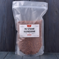 Рис червоний нешліфований в упаковці 1 кг
