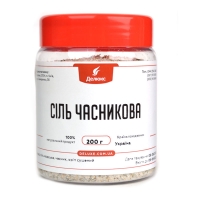 Соль с сушеным чесноком для кафе в удобной упаковке