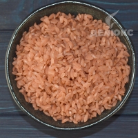 Розовый натуральный рис, сорт Девзира